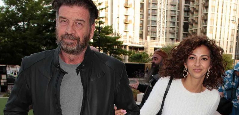 Nick Knowles, 59, and girlfriend Katie Dadzie, 32, look loved up on night out in London | The Sun