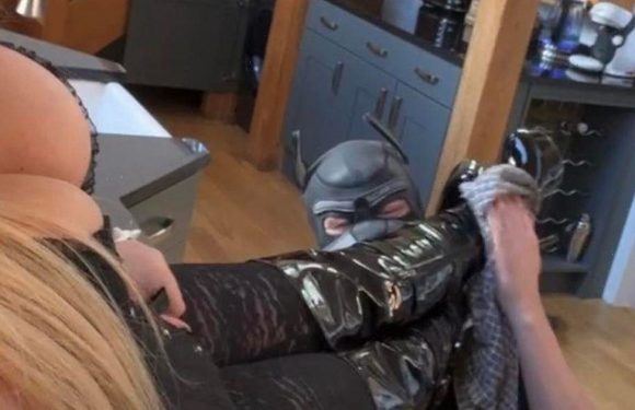 OnlyFans Lana Wolf posts grim video of ‘dog man’ licking boots in ‘Wolf Manor’