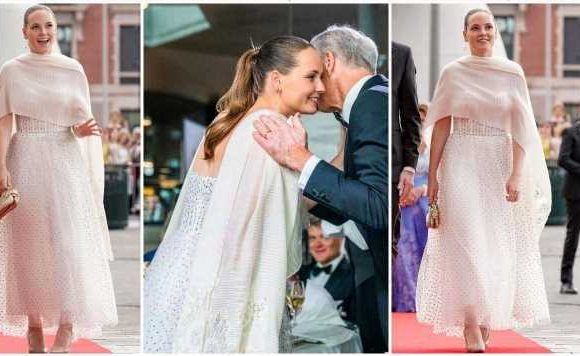 Princess Ingrid of Norway celebrates 18th birthday in breathtaking £1,345 gown – ‘in love’