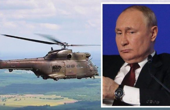 RAF Pumas roar across skies of Lithuania as NATO flexes muscles on Putin’s doorstep