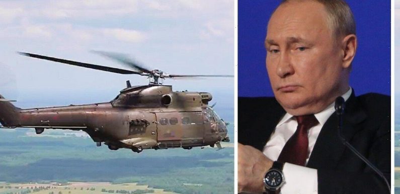 RAF Pumas roar across skies of Lithuania as NATO flexes muscles on Putin’s doorstep