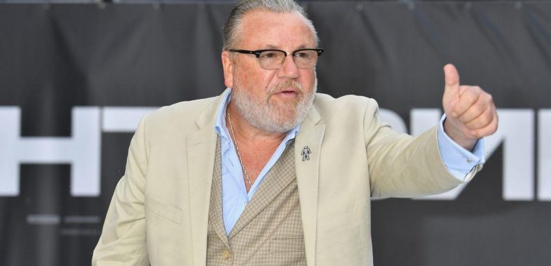 Ray Winstone looks totally unrecognisable as Hollywood star poses shirtless