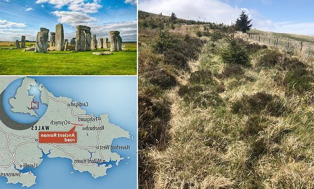Road in Wales follows route taken to transport stones to STONEHENGE