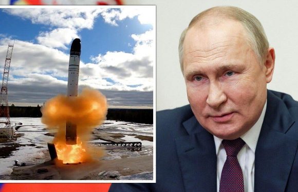 Russia readies terrifying ‘Satan 2’ missile for launch as Putin sends UK nuke warning