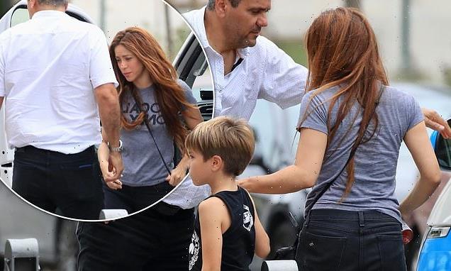 Shakira takes sons to karate class following her Gerard Pique split