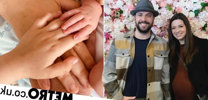 Shayne Ward welcomes baby boy with fiancée Sophie Austin