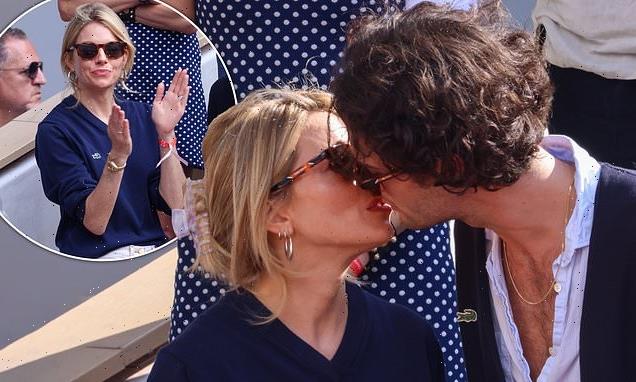 Sienna Miller, 40, and Oli Green, 25, put on loved-up display