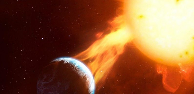 Solar storm warning: Russia hit with radio and GPS BLACKOUT as NASA records Sun ejection