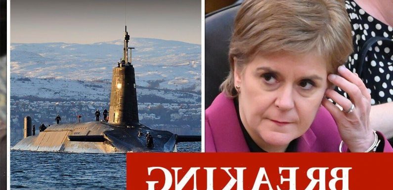 Sturgeon facing humiliation as SNP poised to DITCH anti-Trident pledge to join NATO