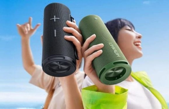 This HUAWEI portable bluetooth speaker is on sale for £60 OFF