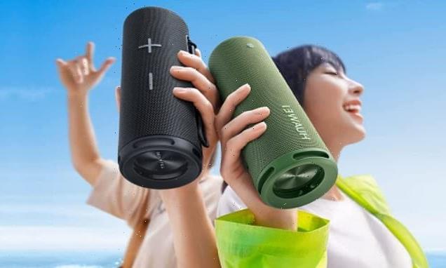 This HUAWEI portable bluetooth speaker is on sale for £60 OFF