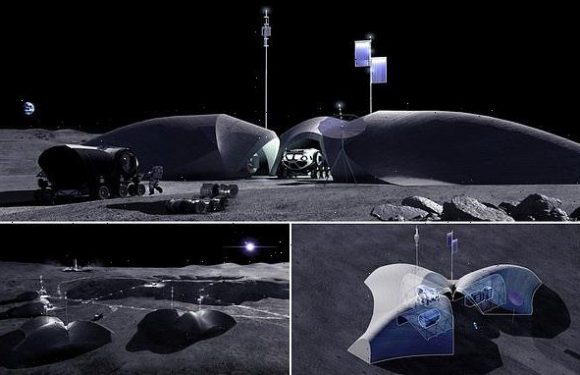 3D-printed moon bunker is designed for NASA's Artemis mission
