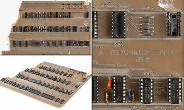 'Apple Computer A' prototype goes up for auction