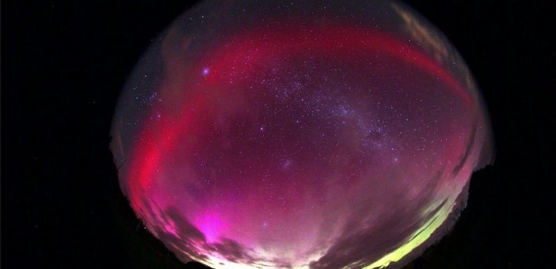 Aurora breakthrough: ‘Never-before-recorded’ red arc activity seen above New Zealand