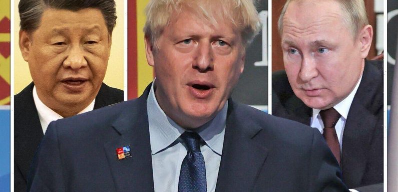 China and Russia’s ‘Dragronbear’ alliance poses huge threat to UK: ‘Prepare for the worst’