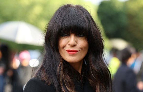 Claudia Winkleman looks super glamorous as she dons signature fringe to Serpentine Gallery party