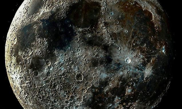 Crater-scarred moon surface only shows HALF of impacts in its history