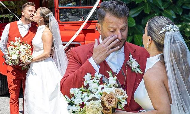 Dapper Laughs marries fiancée Shelley Rae in a romantic ceremony