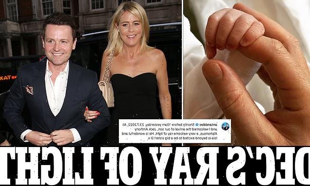 Declan Donnelly confirms the birth of their second child