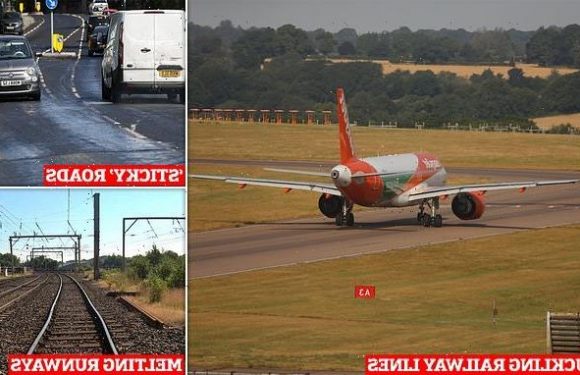 Experts explain why UK runways, roads and rails can't stand the heat