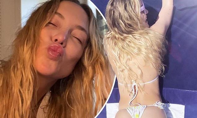 Kate Hudson shares cheeky snap from Capri in vacation photos