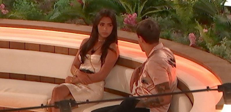 Love Island couples on the rocks as Luca quizzes Gemma over Movie Night flirting