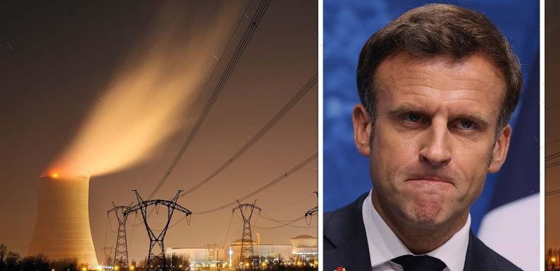 Macron faces eye-watering £8.4bn bill as energy policy threatens winter of hell in France