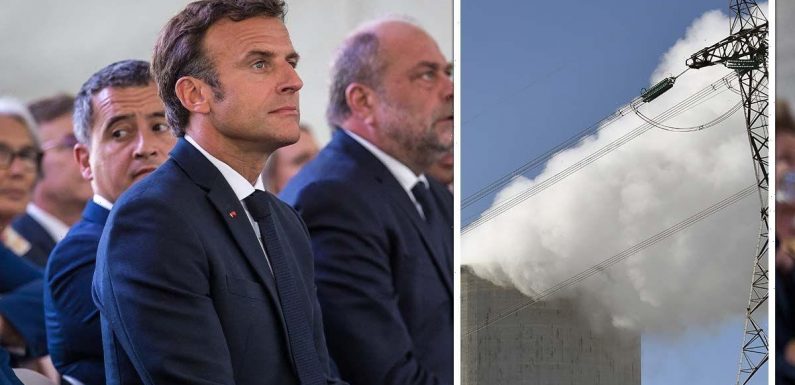 Macron facing NUCLEAR nightmare as scorching heatwave cripples SIX reactors
