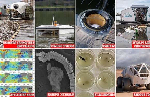 MailOnline takes a look at technologies to remove plastic in oceans