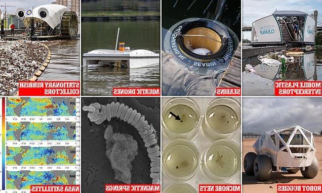 MailOnline takes a look at technologies to remove plastic in oceans