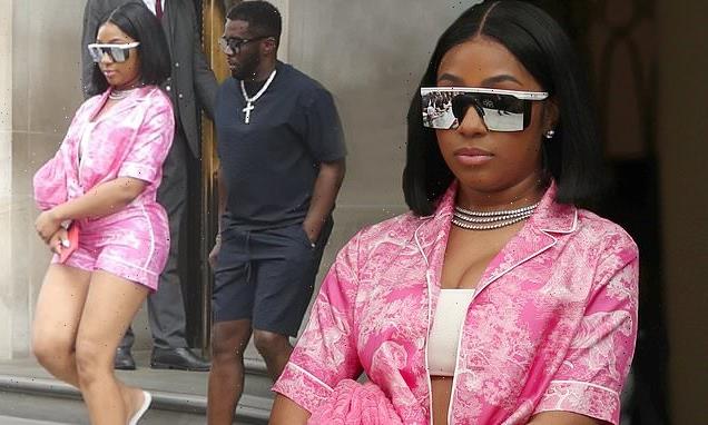 P Diddy's girlfriend Yung Miami, 28, joins the rapper, 52, in London