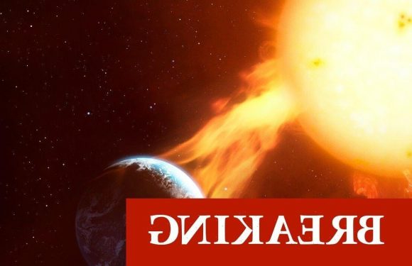 Solar storm horror: NASA warns of ‘canyon of fire’ to directly strike Earth IN HOURS