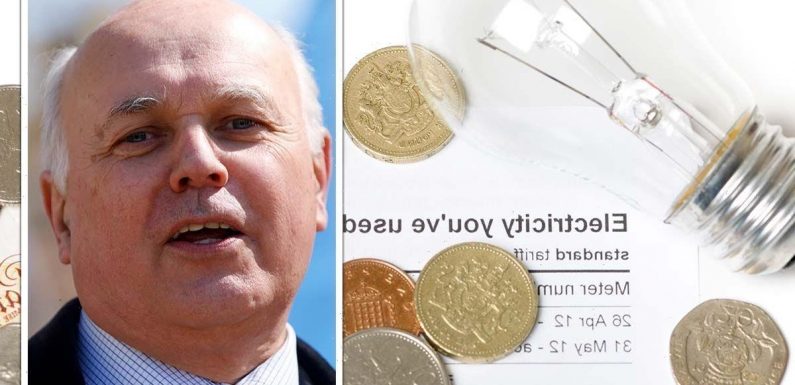 ‘Stop the green levies’ Iain Duncan Smith’s cost-cutting masterplan to avoid ‘disaster’