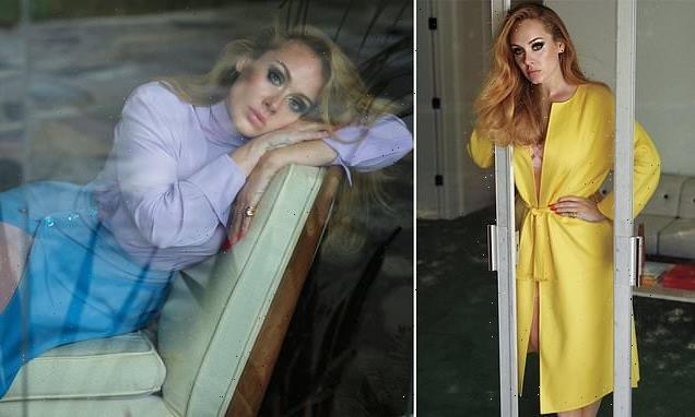 Adele models Agent Provocateur lingerie and designer pieces for ELLE