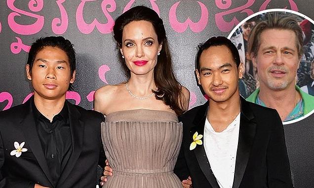 Angelina Jolie reveals Pax and Maddox are working on her new film