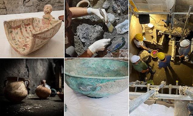 Archaeologists discover new rooms in a middle-class house in Pompeii