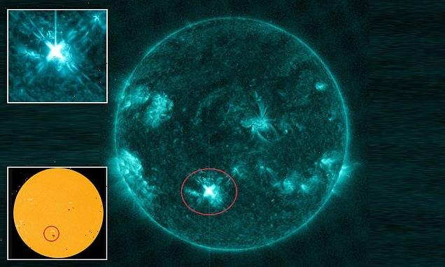 'Cannibal' eruption on the sun is hurling to Earth