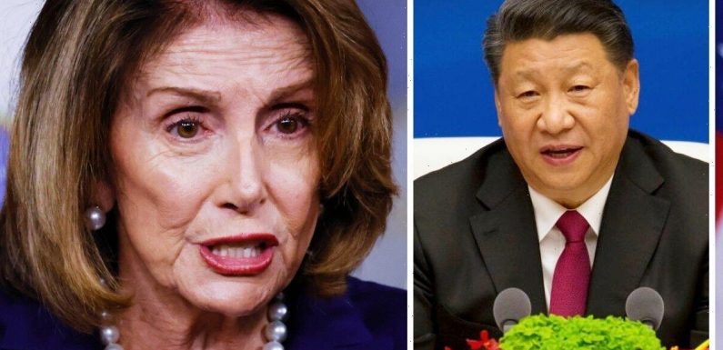 China’s FIVE potential military responses pinpointed should Pelosi touch down in Taiwan