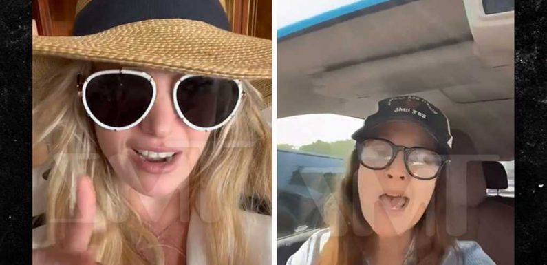Drew Barrymore Hypes Britney Spears and 'Hold Me Closer' with Video Message