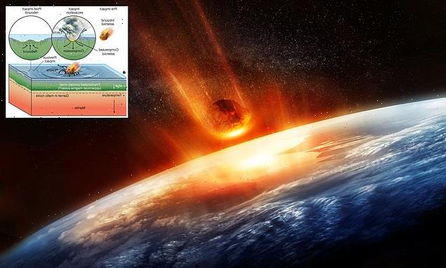 Earth's continents formed by giant METEORITE impacts 3.5bn years ago