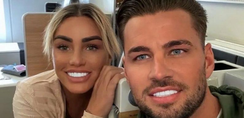 Katie Price and Carl Woods jet off on lavish holiday amid split speculation