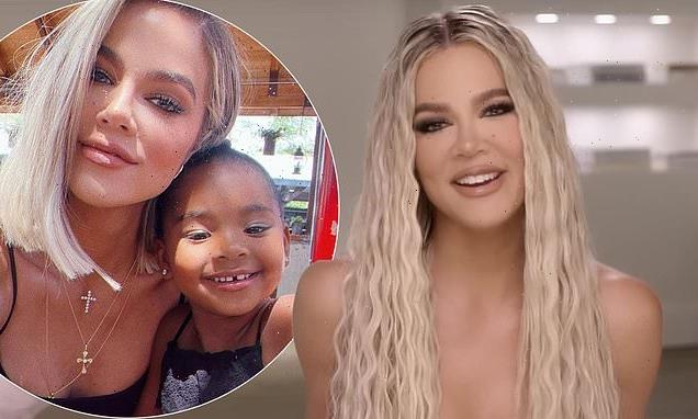 Khloe Kardashian talks about her infant son for the first time