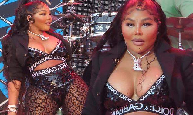 Lil Kim lights up the stage at LL Cool J's Rock The Bells festival