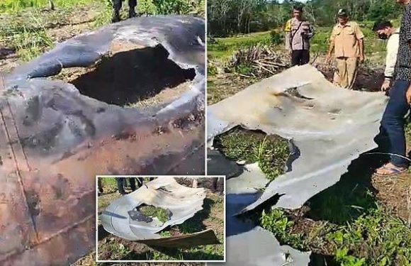 Metal fragment found in Indonesia could be part of China's rocket