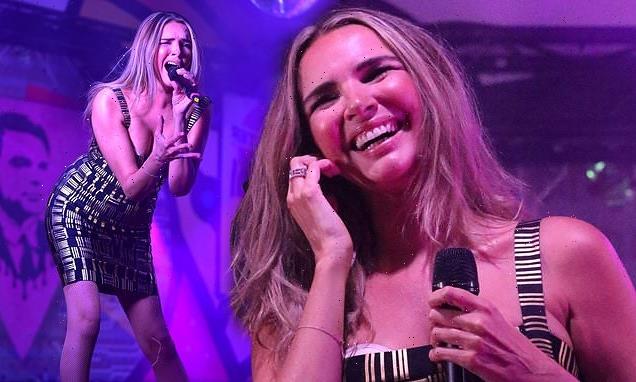 Nadine Coyle performs Girls Aloud tracks at Manchester Pride