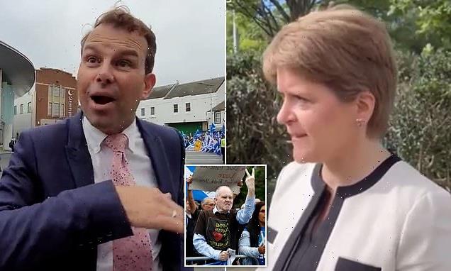 Nicola Sturgeon condemns protesters for yelling at BBC Scotland Editor