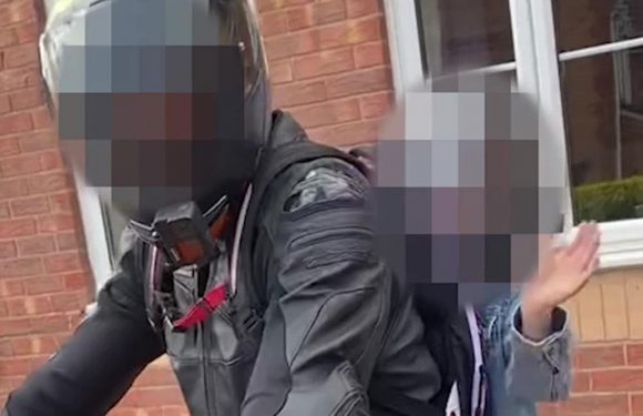 Proud dad posts video of his daughter on his motorbike as they go to get her some leathers – but people aren’t impressed | The Sun