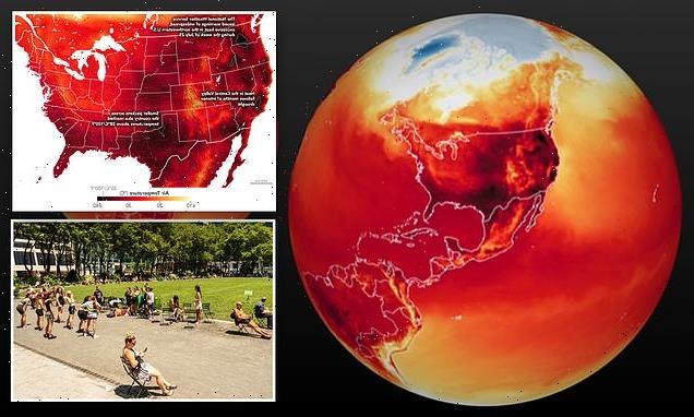 Revealed: NASA pics show extreme heat that put 150M under warnings