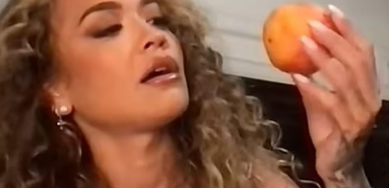 Rita Ora leaves Big Breakfast fans cringing as she complains about 'dusty apple' that's actually a peach | The Sun
