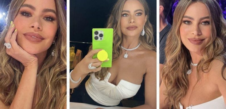Sofia Vergara boasts busty cleavage in sexy selfie photo as America’s Got Talent continues